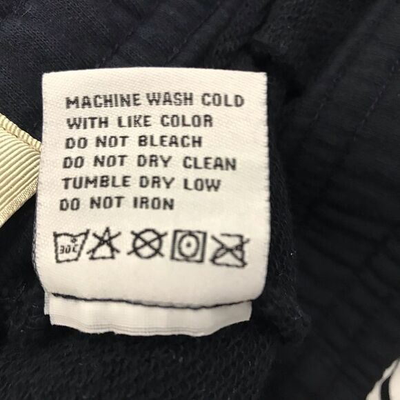 Halfway Dead HWD Men's L Logo Jogger Sweatpants Black Comfy Casual Loungewear - Picture 6 of 7